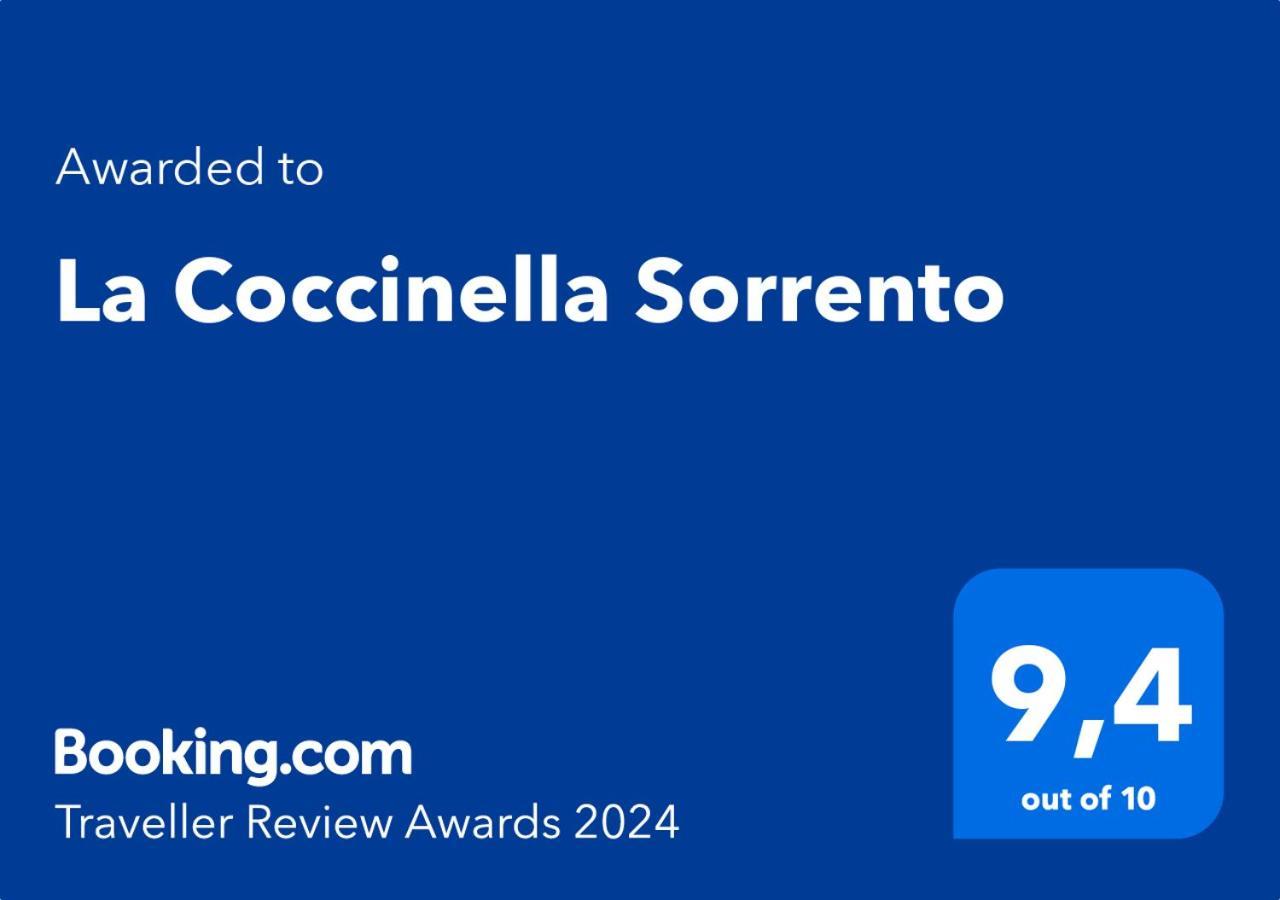 La Coccinella Sorrento Villa ภายนอก รูปภาพ